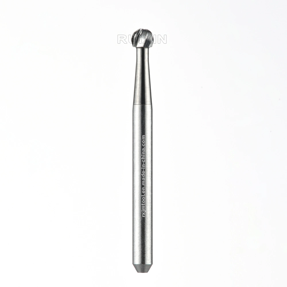 Top Quality Dental Rotary Instruments Round Shape Carbide Burs ISO 001