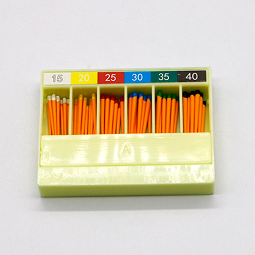 15-40 Assorted Color Coded Dental Endodontic Absorbent Paper Points