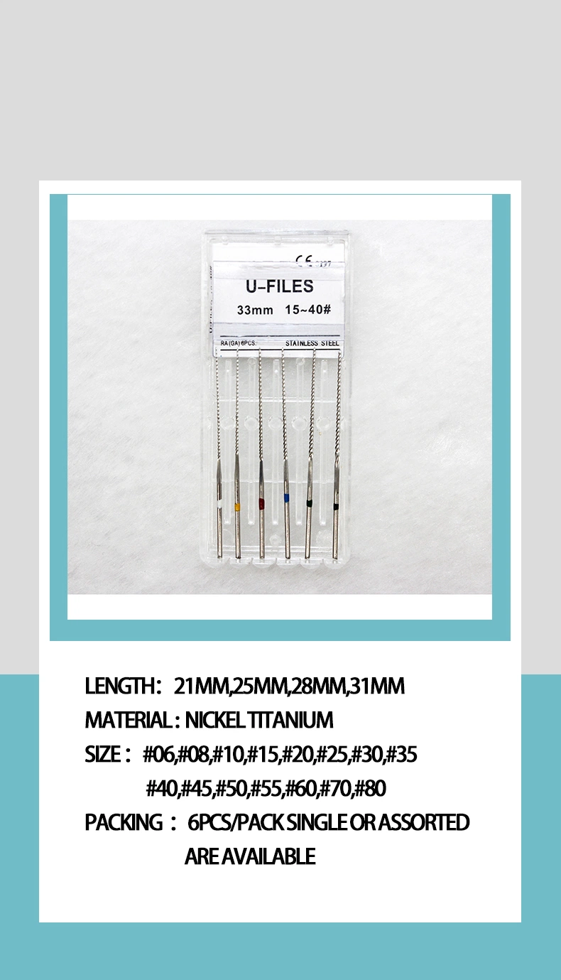Materials for Dental P Drill G Drill Root Canal File Reamer Expander to Enlarge Needle Fiber Post Drill