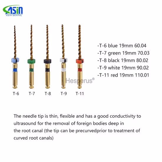 Dental Equipment 90 Degree Angle 11PCS Files Root Canal File Extractor