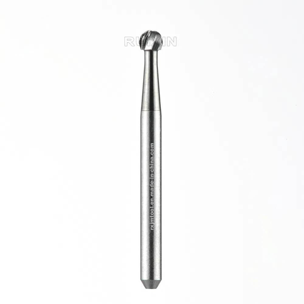 Top Quality Dental Rotary Instruments Round Shape Carbide Burs ISO 001