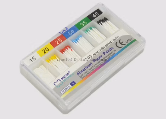 Dental Material Paper Points Absorbent Paper Points 06 Taper